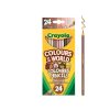 Crayola: Sokszínű világ, bőrszín árnyalatú színes ceruza készlet