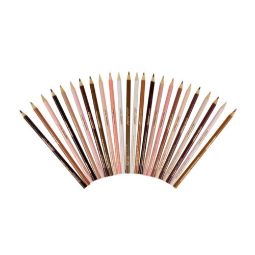 Crayola: Sokszínű világ, bőrszín árnyalatú színes ceruza készlet