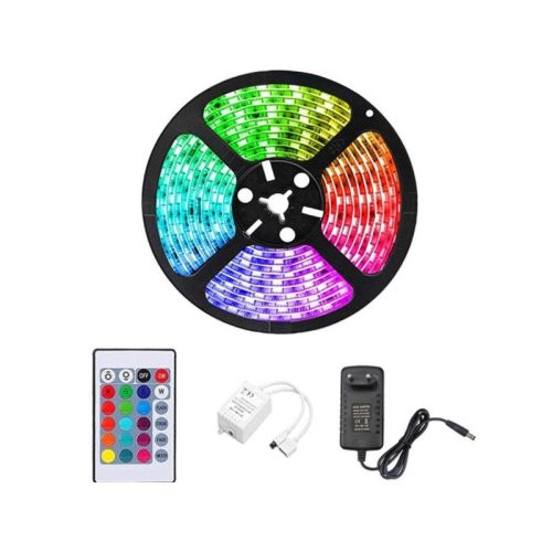 5 méteres RGB színes LED szalag