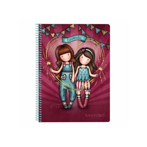 Gorjuss Fireworks Notebook A5