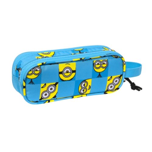 Minyonok dupla tolltartó kék