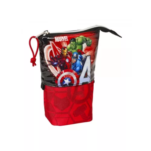 MARVEL Bosszúállók Piros - Fekete ceruzatartó