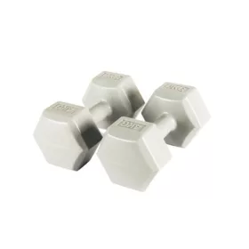 S-Sport PVC kézi súlyzó, hatszögletű 2x4 kg