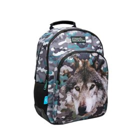 Must... Animal Planet farkas mintás iskolatáska