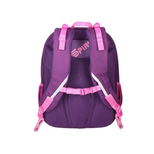 Spirit Pillangós lila-pink ergonomikus iskolatáska