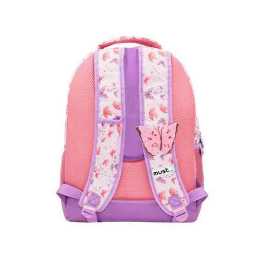 Must Pillangó 3 rekeszes 3D iskolatáska