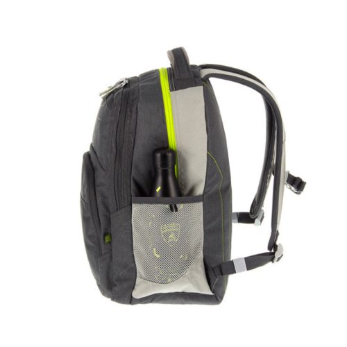 Lamborghini zöld-szürke iskolatáska