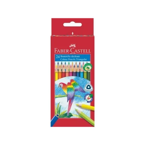 Faber-Castell: Színes ceruzák - 24 darab