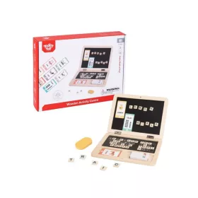   Tooky Toy: Hordozható mágneses rajztábla betűkkel és számokkal