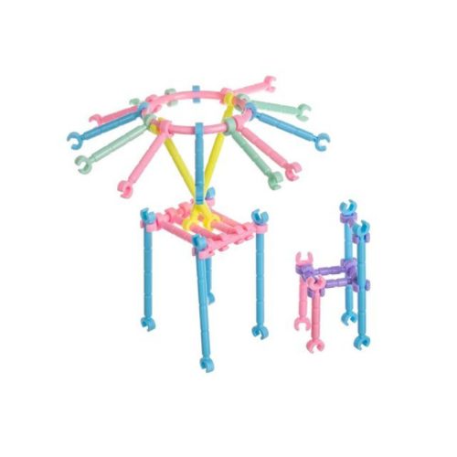 Szalma tégla építő figurák készlet 1000 db 