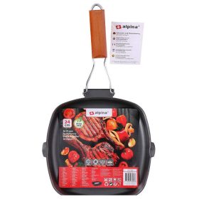 Alpina grill serpenyő 24 cm