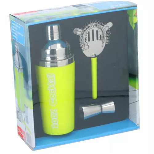 Koktélkészítő szett 450 ml piros