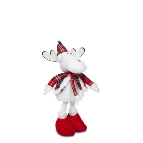 Family Karácsonyi rénszarvas dekoráció - teleszkópos lábbal - 45 - 60 cm