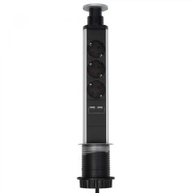 Süllyesztett elosztó USB töltőaljzatokkal