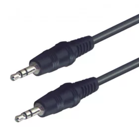   Audió kábel, 3,5 mm sztereó dugó-3,5 mm sztereó dugó, 1,5 m