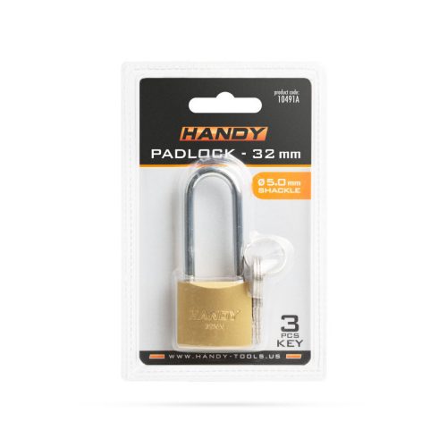 Handy Lakat - hosszított - 32 mm, Ø5 mm kengyellel