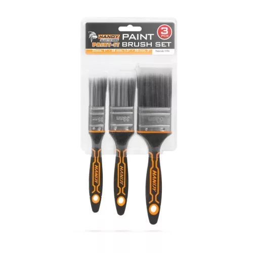 Handy Festőecset szett, műanyag - 3 db - 1 / 1,5 / 2