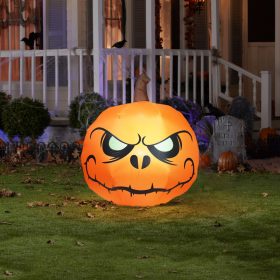   Family Felfújható tök - 120 cm - IP44 - 3 fehér LED - 100 - 240V