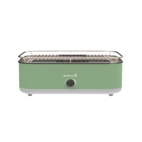   Barbecook BC-ELE-1002 E-Carlo elektromos asztali grill, zöld, 42,5x33x16,5cm