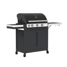   Barbecook BC-GAS-2036 Stella 3201 gázgrill, tárolóval, oldalégővel, 174x59x119cm