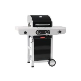  Barbecook BC-GAS-2014 Siesta 210 Black Edition gázgrill, oldalégővel, 112x56x118cm