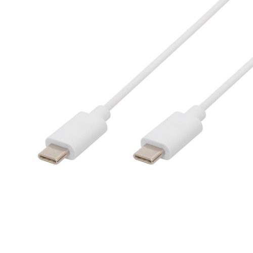 Home USBCC 60 töltőkábel, USB-C/USB-C, QC, PD, 60 Wmax, 1m, 3A, adatkábel, 480 Mbps