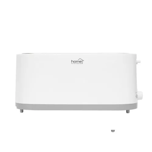 Home HG KP 42 4 szeletes kenyérpirító, 1400 W, cooltouch, 7 fokozat, zsemlemelegítő, fehér