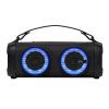 SAL BT 3000 hordozható bluetooth kihangosító, 2 x 16 W, sztereó boombox, USB, beépített mikrofon, RGB LED, ~4,5 óra üzemidő