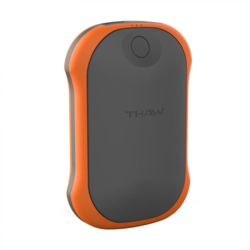 THAW THA-HND-0013-G újratölthető kézmelegítő, powerbank funkcióval, nagy, 10.000 mAh kapacitás, újratölthető, 3 üzemmód, max. 60