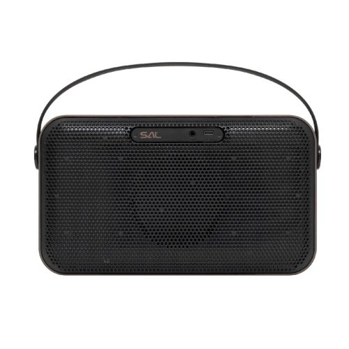 SAL BT4000 vezeték nélküli hangszóró, 2 x 8 W, Bass-reflex, AUX, beépített mikrofon, Soft Touch gombok,~18 h üzemidő, tartozék USB-C kábel