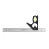 Handy fém szögmérő vonalzó 305 x 115 x 15 mm