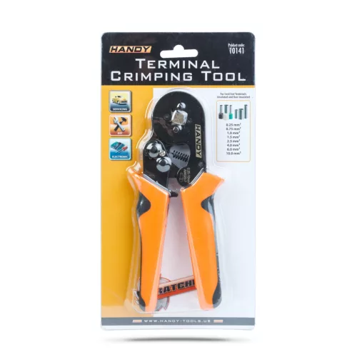 Handy krimpelőfogó érvéghüvelyekhez 0,25-10 mm²