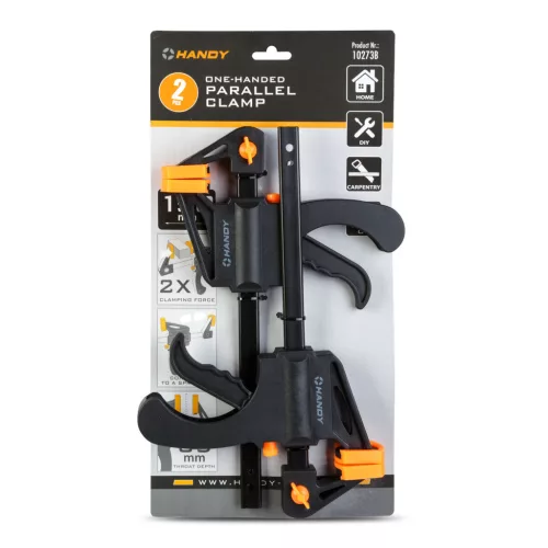 Handy egykezes párhuzamszorító 6" / 150 mm, 2 db / csomag