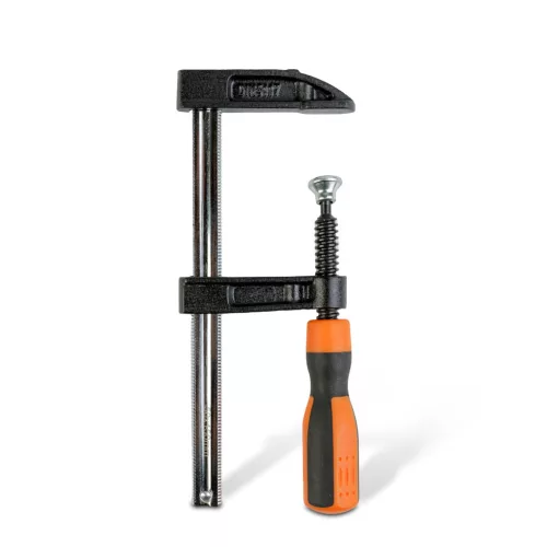 Handy párhuzamos szorító, tekerős, acél, 160 mm