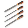 Handy precíziós kézi reszelő szett, 8", 4 db / csomag