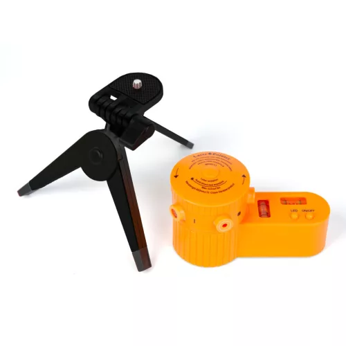 Handy lézeres mini szintező tripoddal, 105 x 50 x 60 mm, 3 x AG13