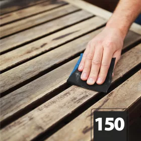   Handy csiszolóvászon 150-es, kék, 230 x 280 mm, 5 db / csomag