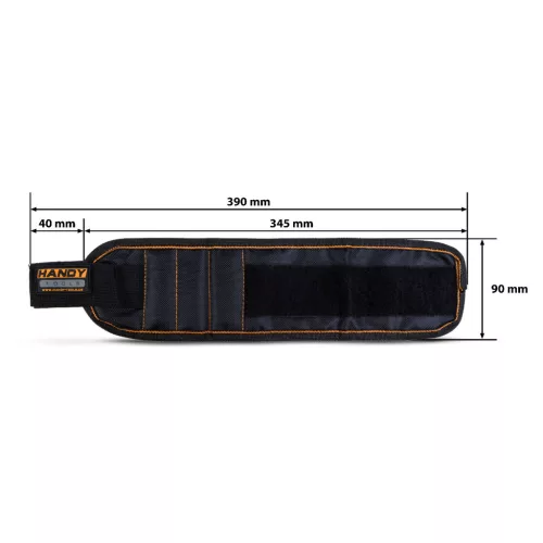 Handy mágneses textil csuklópánt 35 x 9 cm