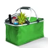 Bewello thermo összecsukható bevásárlókosár 21 L zöld 49 x 28 x 25 cm