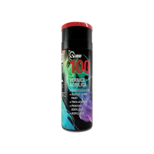VMD akril zománcfesték spray fémre, műanyagra és fára, piros, 400 ml