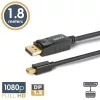 Delight DisplayPort–Mini DisplayPort kábel 1.2 1080P 1,8 m