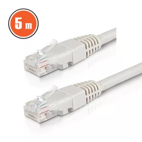 Delight CAT6 UTP patch kábel, CCA, 5 m, szürke