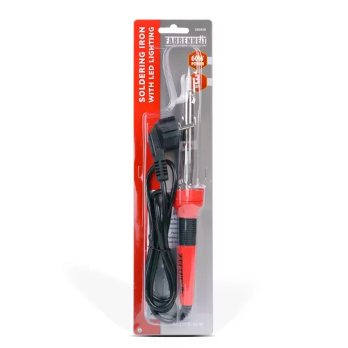 Fahrenheit forrasztópáka LED világítással, 230V, 60W