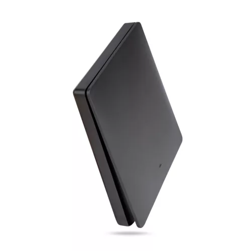 Delight Kinetic fali kapcsoló, 433 Mhz, 1 körös, IP20, fekete