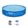 Bestway merevfalú medence vízforgatóval 366 x 76 cm 6473 L