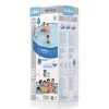 Bestway merevfalú medence vízforgatóval 366 x 76 cm 6473 L