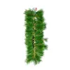 Műfenyő girland zöld PET 270 cm