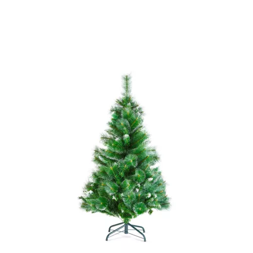 Havas PVC műfenyő 120 cm, dús ezüstfenyő ágakkal
