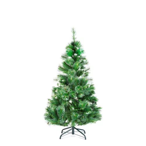 Havas PVC műfenyő, 150 cm, dús ágakkal, ezüstfenyő