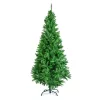 210 cm-es 3D műfenyő, kétszínű PVC lucfenyő